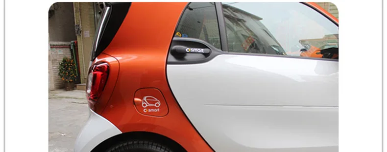 Для smart 450 451 453 Fortwo наклейка на дверную ручку автомобиля декоративная пленка