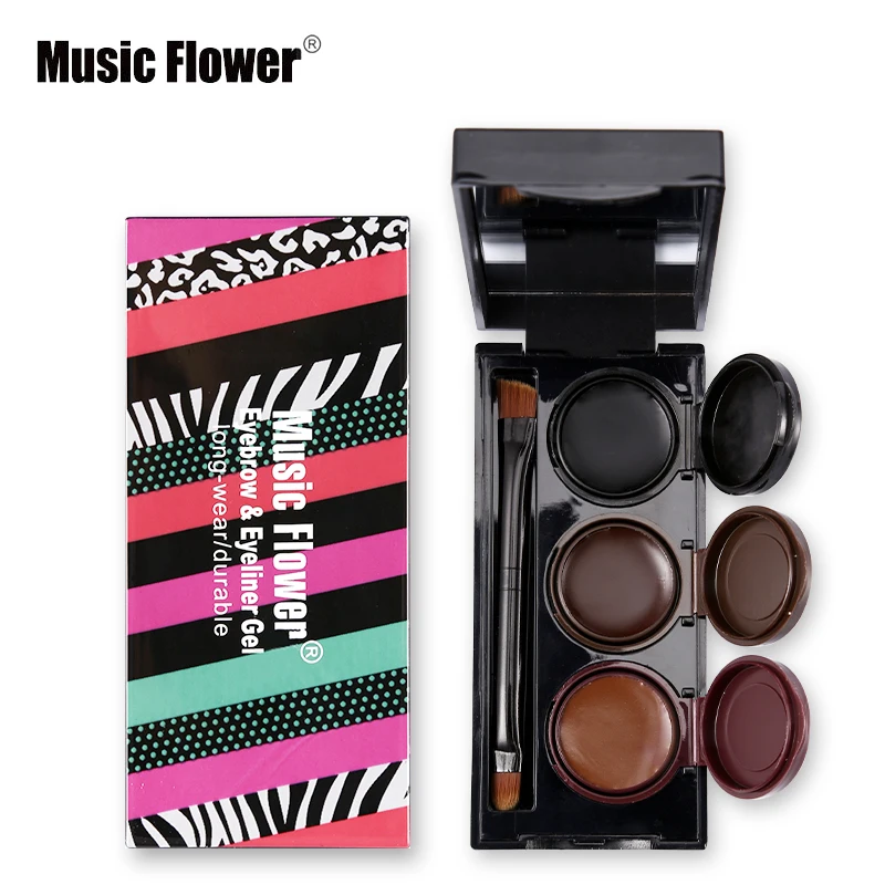 3 в 1 Водостойкая Подводка для глаз и бровей|brow cream|brand eyebroweyebrow brand |