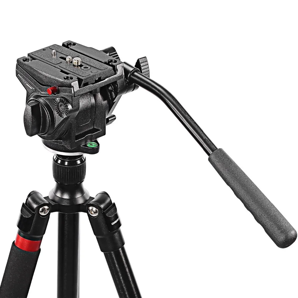 Neewer Подвижная головка для видеокамеры с подвижной пластиной DSLR камер монопод