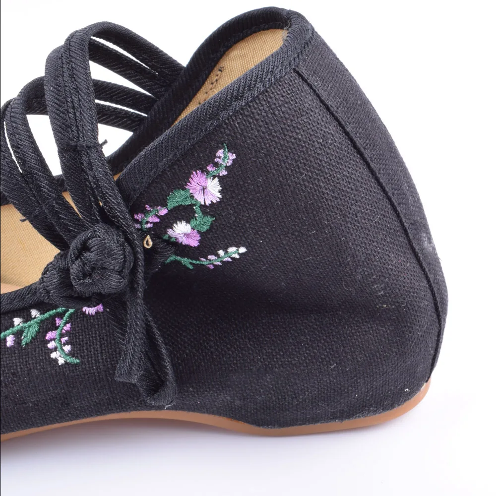 Женская обувь с вышивкой в винтажном стиле коллекция 2018 года весенние