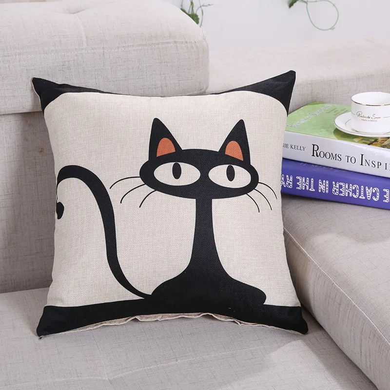 100% льняная Подушка Чехол Обложка декоративные подушки для кровати крышка и