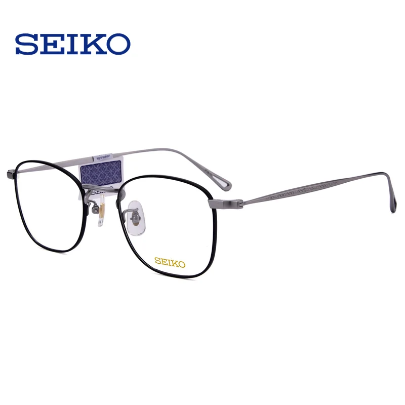 SEIKO титановая оправа для очков, рецептурное стекло es для мужчин, диоптрическое прогрессивное стекло для глаз es оптические оправы для очков H03097