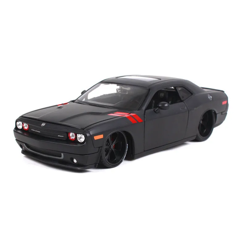 Высокое качество 1:24 1970 Dodge Challenger модифицированная модель сплава-трансформер, коллекция и Подарочная модель гоночной машины