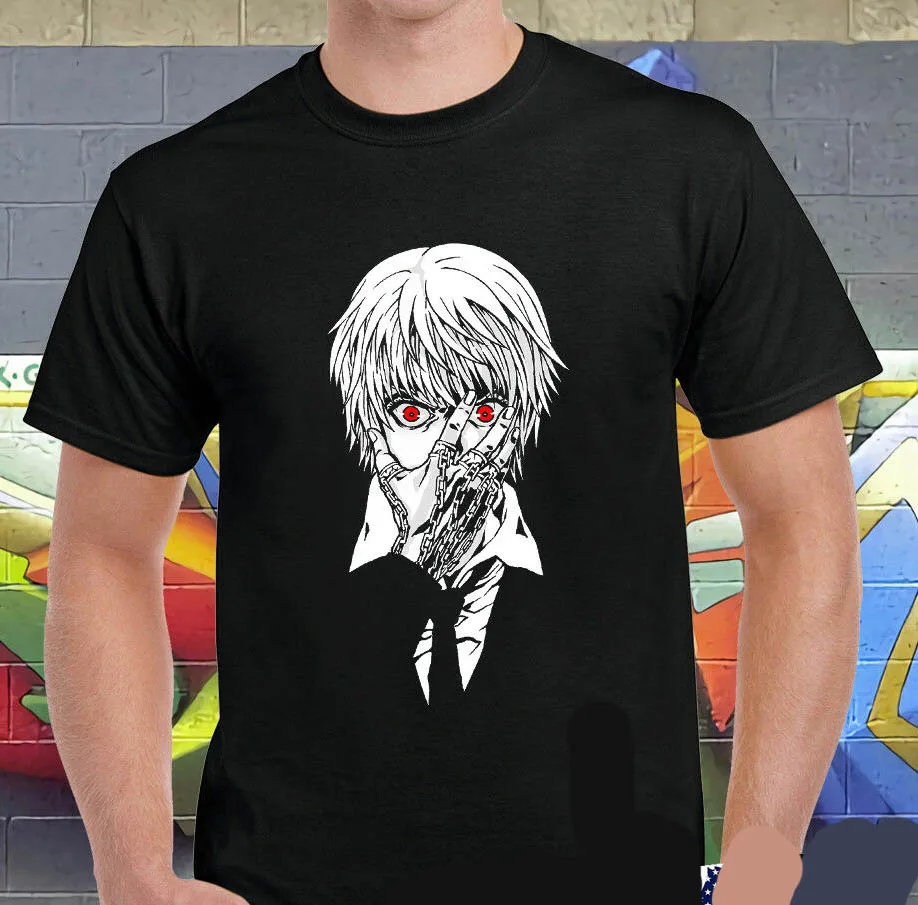 

Kurapika Hxh Hunter X Hunter Anime Unisex T-Shirt Tee men T Shirt 2019 Fashion Printed T-Shirt Pure Cotton Men Cosplay T-Shirts