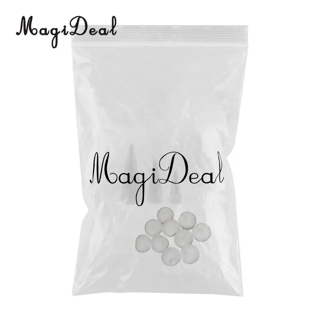 MagiDeal 13 шт. конусная пенопластовая пена для ручной работы DIY ручной работы рождественские изделия для детей проекты моделирования ручной работы Рождественская елка