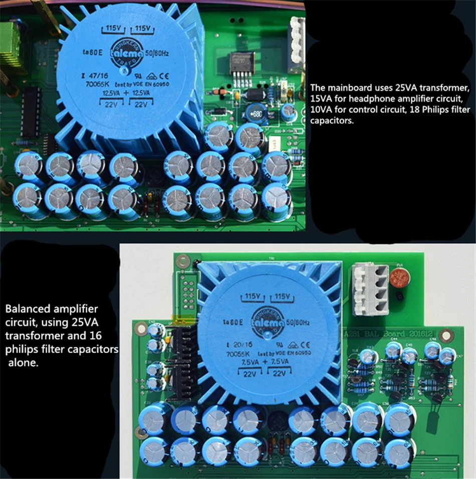 HPA-A281 Hi-end сбалансированные наушники усилитель цифровой XLR/RCA стерео копия/Referential Violectric HPA V281 предусилитель