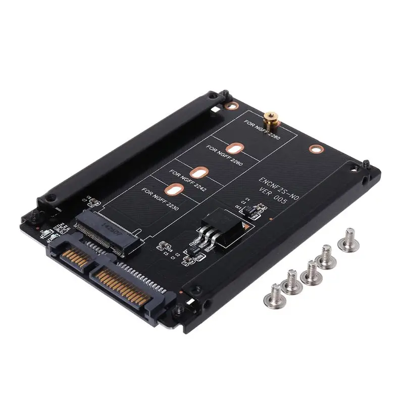 M.2 NGFF SSD до 2,5 дюйма SATA3 адаптер конвертер карта