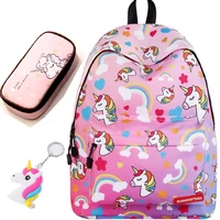 school backpack unicorn bag kawaii bags for girls children laptop bag colorful childrens backpack women school bag