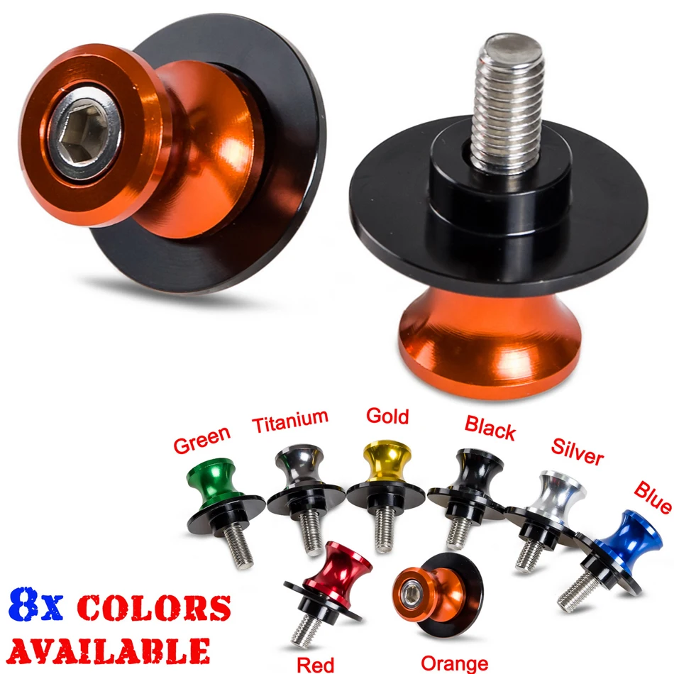 Катушки с хвостовиком NICECNC M10 10 мм ползунок для KTM Duke 125 250 390 690 Enduro SMC 990 Supermoto Kawasaki Ninja