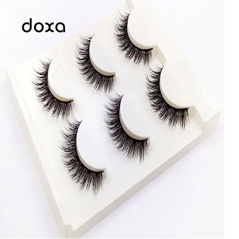 Ручной стереоскопический 3D Мягкий Моделирование накладные ресницы натуральный