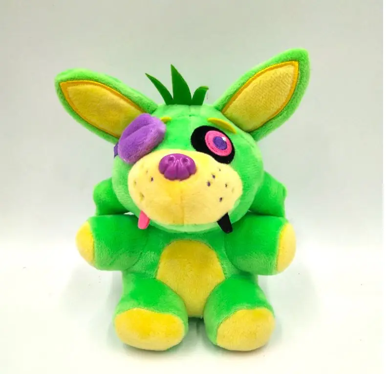 6 шт. 18 см FNAF Five Nights at Freddy limited edition кошмар кролик Бонни плюшевый мишка игрушка для