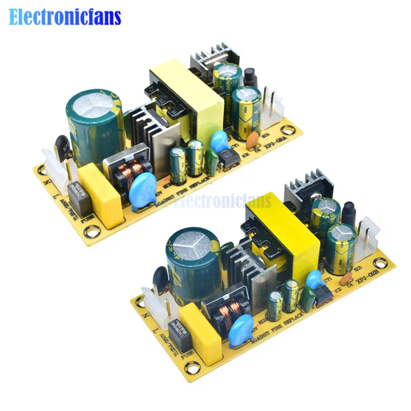 AC DC 12V 3A 36W / 24V 1.5A модуль импульсного источника питания с неизолированной схемой от
