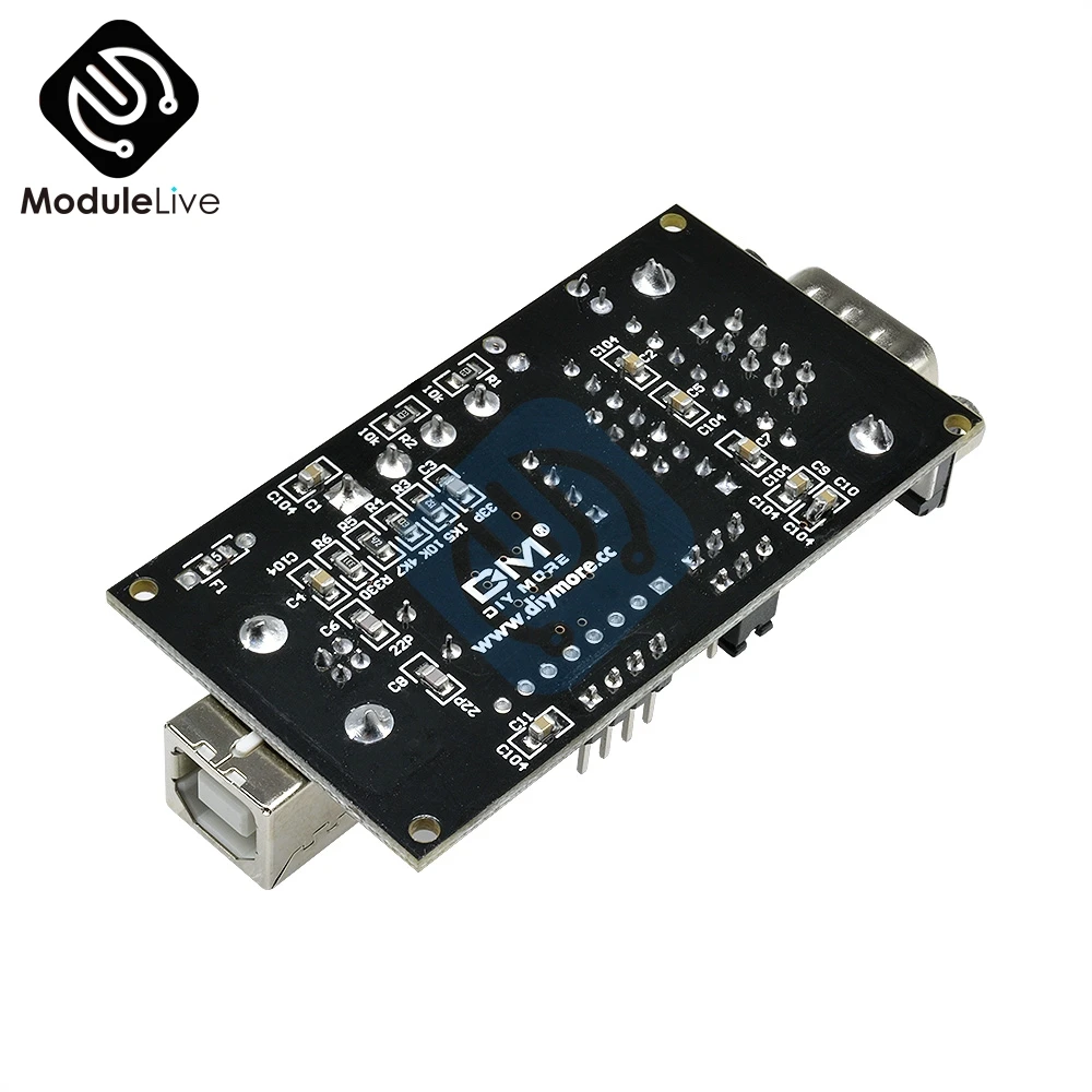 Стандартный USB последовательный RS232 TTL UART RS485 MAX485 MAX232 DB9 адаптер FTDI FT232BM/BL модуль для