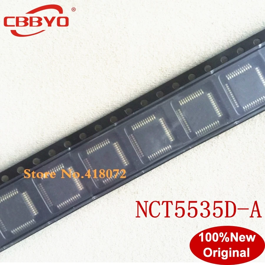 

2pcs-5pcs 100% New NCT5535D-A NCT5535D A QFP-64