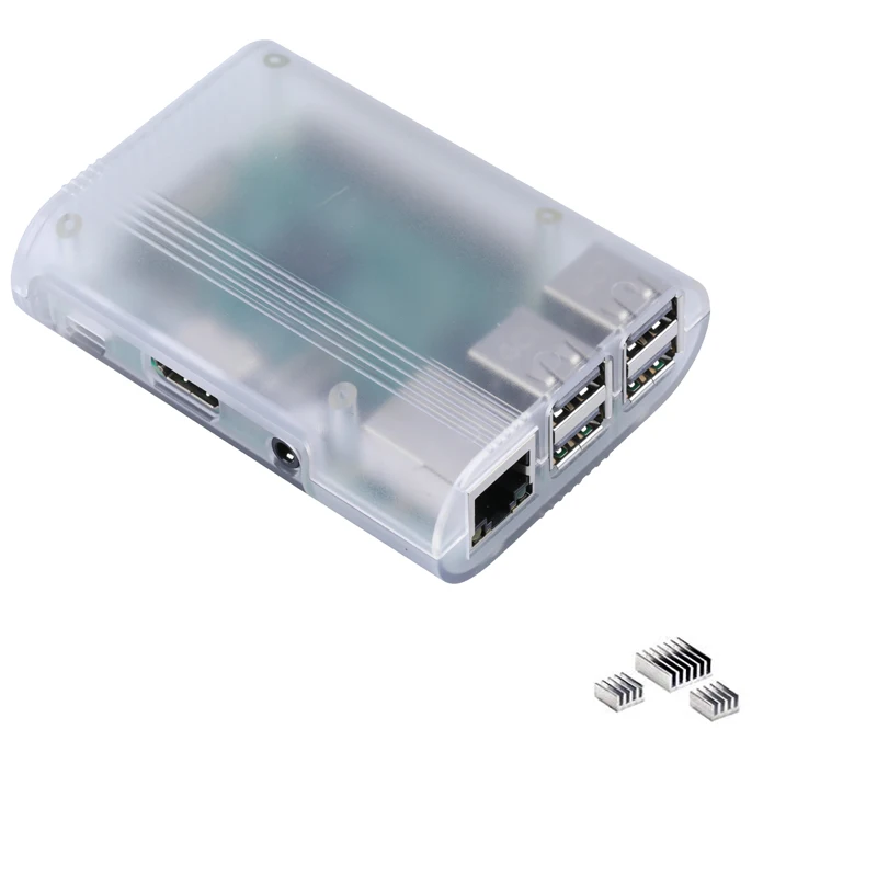 Raspberry Pi 3 Model B Plus ABS чехол с алюминиевым радиатором корпус совместим B/RPI 3B