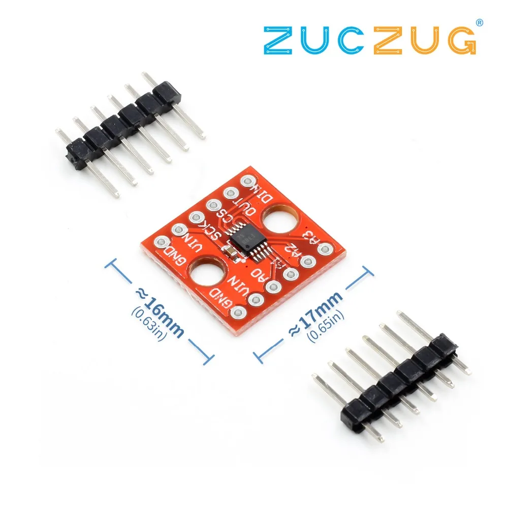 ADS1118 16 AD преобразователь ADC SPI модуль связи макетная плата|Интегральные схемы| |