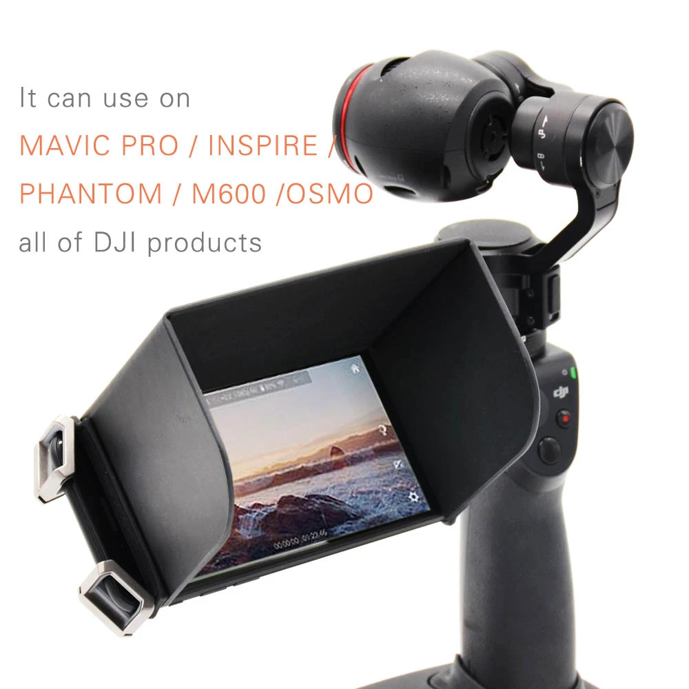 PGYTECH DJI Spark Monitor Sun Hood Cover Mavic Air/Pro Controller SunHood for Phantom 4 Pro/4/3 Inspire 2/1 OSMO M600|Наборы