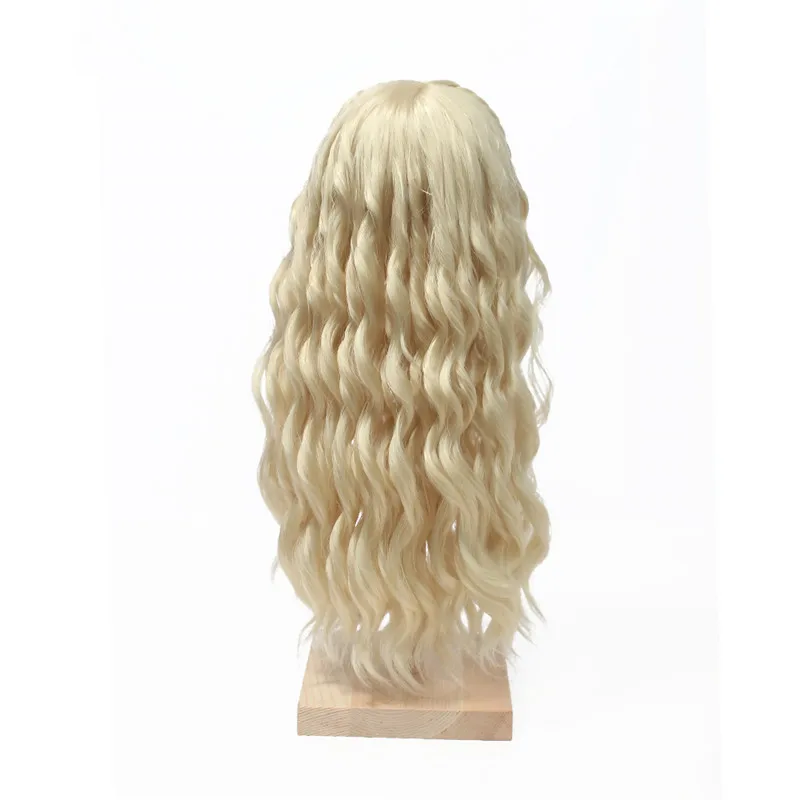 Высококачественный мягкий Шелковый парик для 1/3 1/4 1/6 BJD/SD куклы хаки коричневые парики