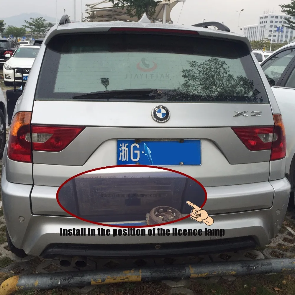 Задняя камера JiaYiTian для BMW X3 E83 2003 ~ 2010 2005 2004 2007 резервная камера/CCD ночное