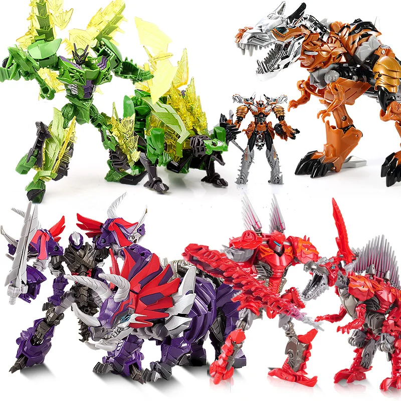 Вэй Цзян трансформация игрушка король конг версия стального кабеля динозавр