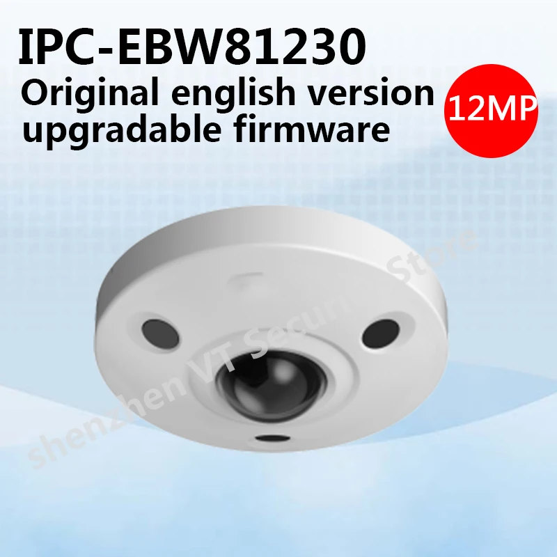 Бесплатная доставка английская версия IPC-EBW81230 12MP панорамный сети ИК &quotрыбий