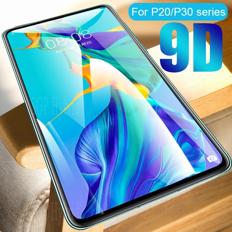 Стекло 9D для huawei P30 hawai pro закаленное стекло P20 lite light P30pro P30lite 20 20pro полное покрытие