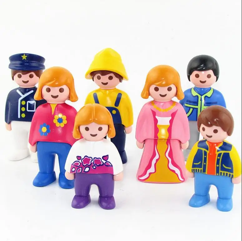 Оригинальные фигурки Playmobil Enfant игрушки для ролевых игр принцесс мини дети статуя