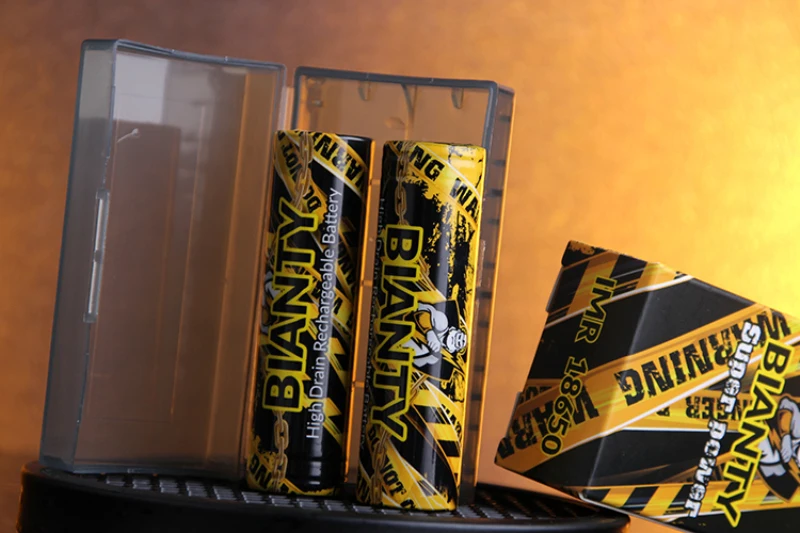2 шт. супер мощный аккумулятор BIANTY 18650 3 7 V 3100mah 60A перезаряжаемый литий-ионный блок