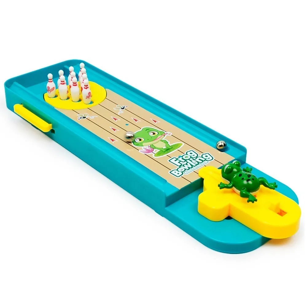 Мини Лягушка шар для боулинга настольная игра игрушки развивающий антистресс