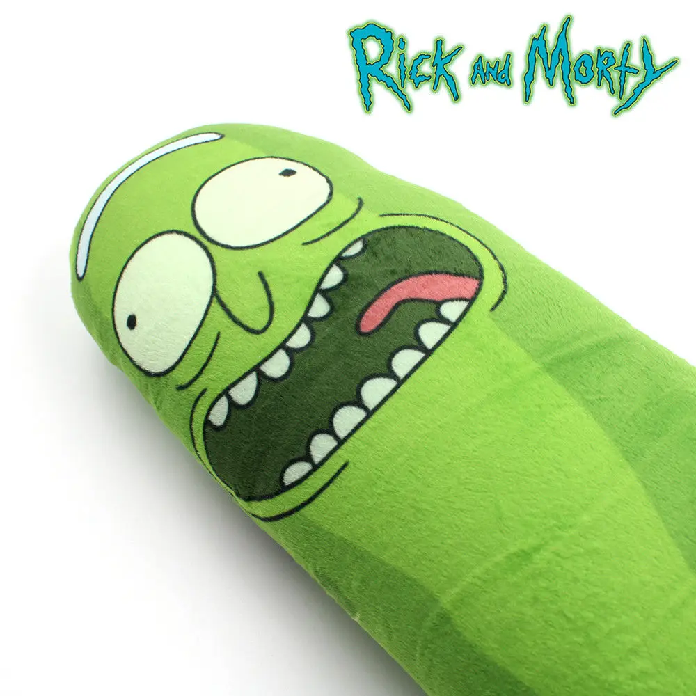 OHCOMICS 18 &quotRick and Mori Pickle зеленый огурец аниме pp чучело из хлопка плюшевые игрушки