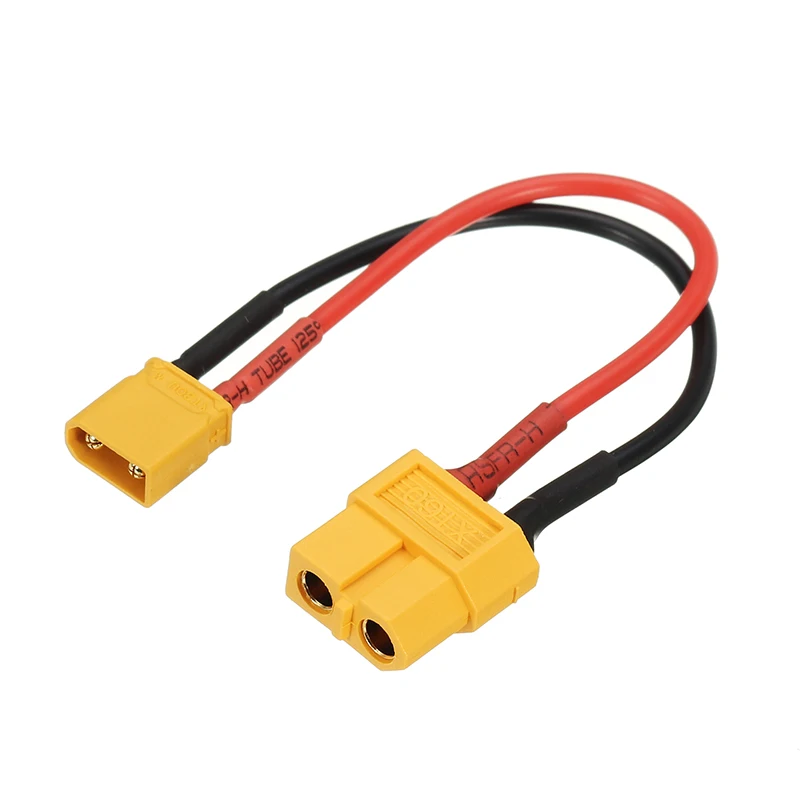 Штепсельная Вилка XT60 20AWG 10 см для штепсельной вилки XT30 коннектор переходник