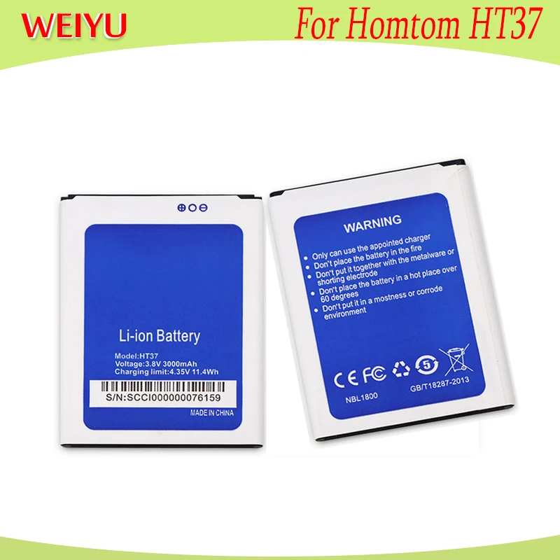 WEIYU 3000mAh Стандартная батарея для телефона с длительным сроком службы запасные