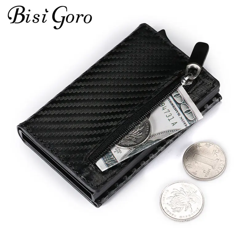 Кошелек для карт Bisi Goro 2019 с RFID защитой новые кошельки монет чехол повседневный
