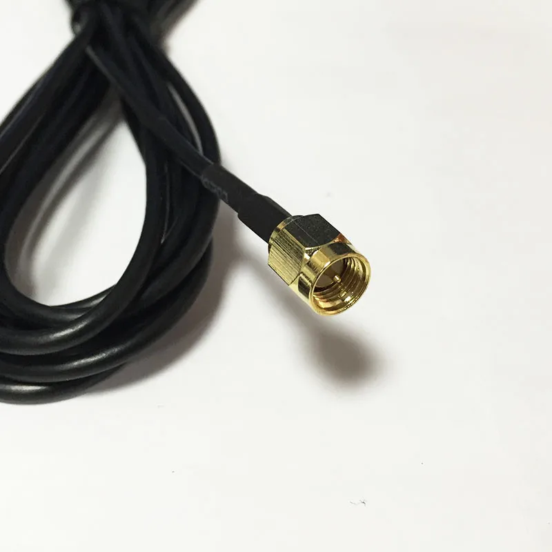 10 шт./лот 7 дБи-8 дБи GSM антенна 900-1800 МГц магнитное основание SMA разъем Crimp RG174 3M