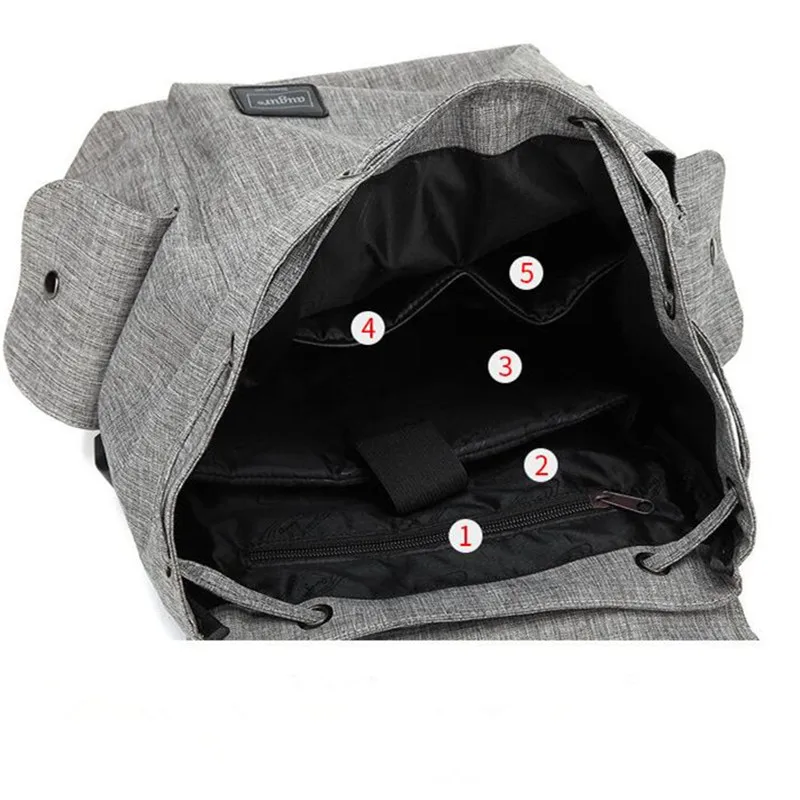 Рюкзак мужской для ноутбука водонепроницаемый с USB-зарядкой | Багаж и сумки