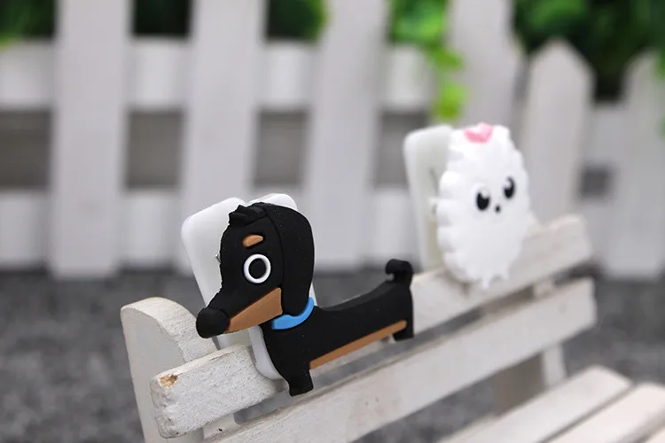 Милые Мультяшные зажимы для детей Kawaii Домашние животные Новинка для кошек, собак, кроликов декоративные зажимы для сумки для еды для дома и офиса