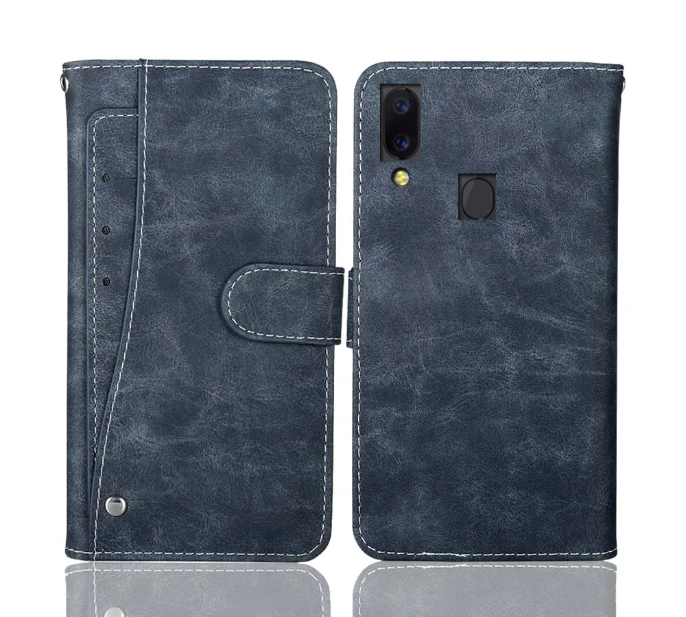 new design umidigi a3 case luxury wallet vintage flip pu leather case phone cover for umidigi a3 with card slots free global shipping