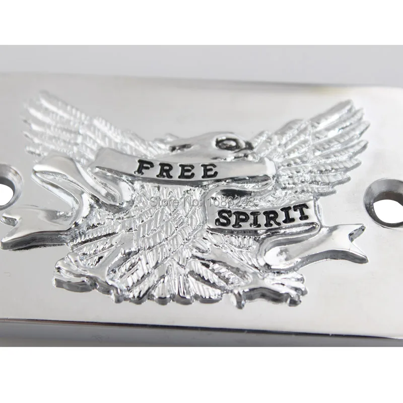 Хромированная крышка бачка главного тормозного цилиндра мотоцикла Eagle Free Spirit