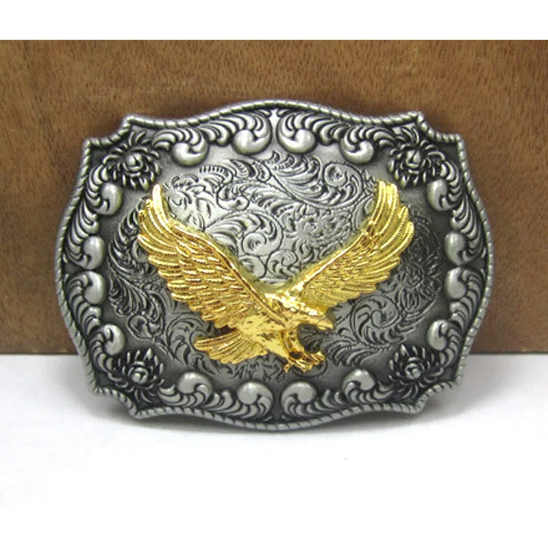 Ретро металлическая резьба Eagle игра в западном стиле с ремешком и пряжкой очень