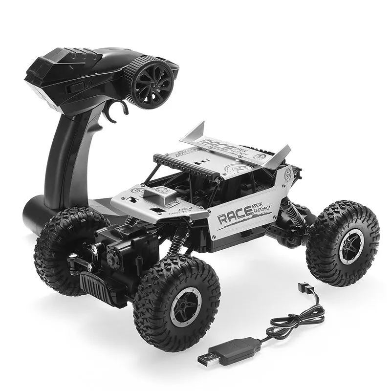 Flytec 9118 1/18 2 4G 4WD сплав внедорожный Радиоуправляемый альпинистский автомобиль