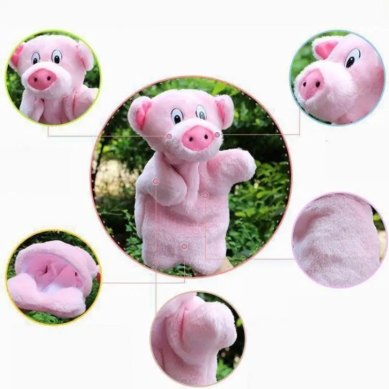 Горячая продажа каваи ручная кукла Пегги свинка куклы детские плюшевые лучшие