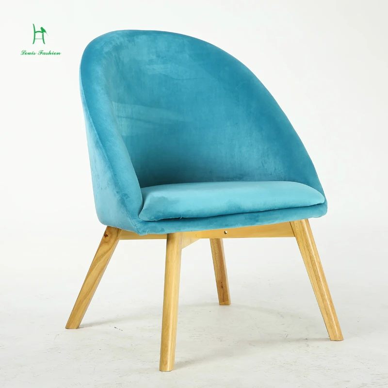 

Модный маленький тканевый диван в европейском стиле из цельной древесины, стул на спине, стул для обуви, стул для отдыха на балконе