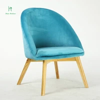 Fashion european-style solid wood small cloth art sofa chair back chair shoes stool chair recreational chair the balcony