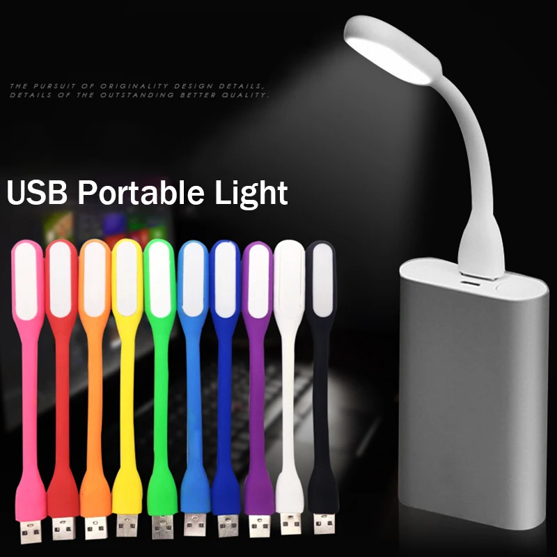 VCity USB Led Портативный лампа яркий Гибкие светодиодные лампы для чтения