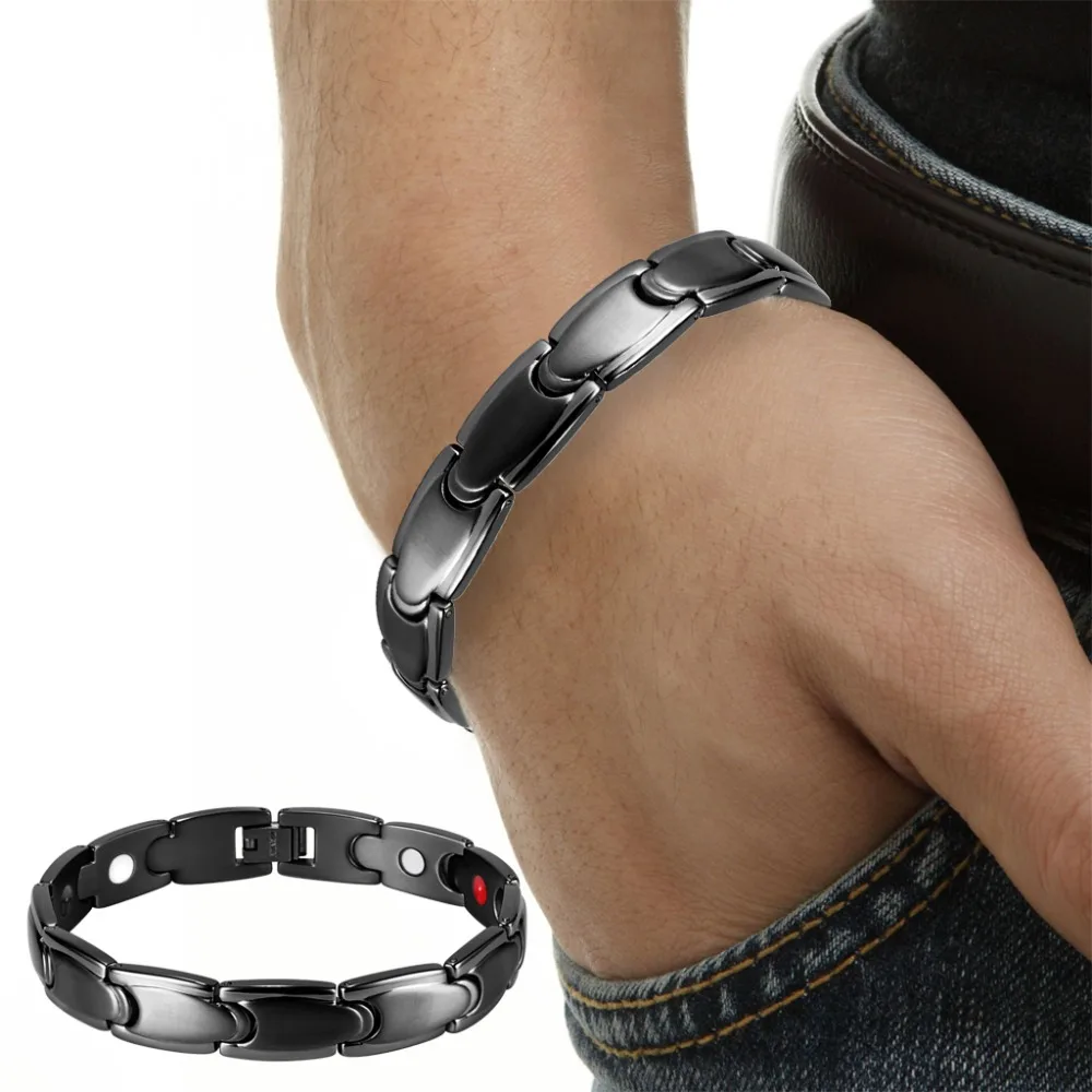 Исцеления Магнитный Браслет Для мужчин/женщина 316L Нержавеющая сталь
