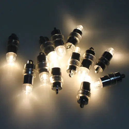 50pcs/lot Submersible waterproof LED Light Paper Lantern Balloon Floral Wedding Party |