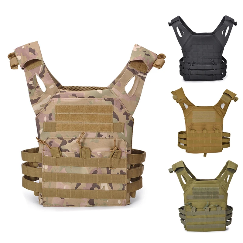

Molle Military Shooting Vest Protective Plate Carrier Tactical Vest for Outdoor Hunting Airsoft Paintball Waistcoat Vests