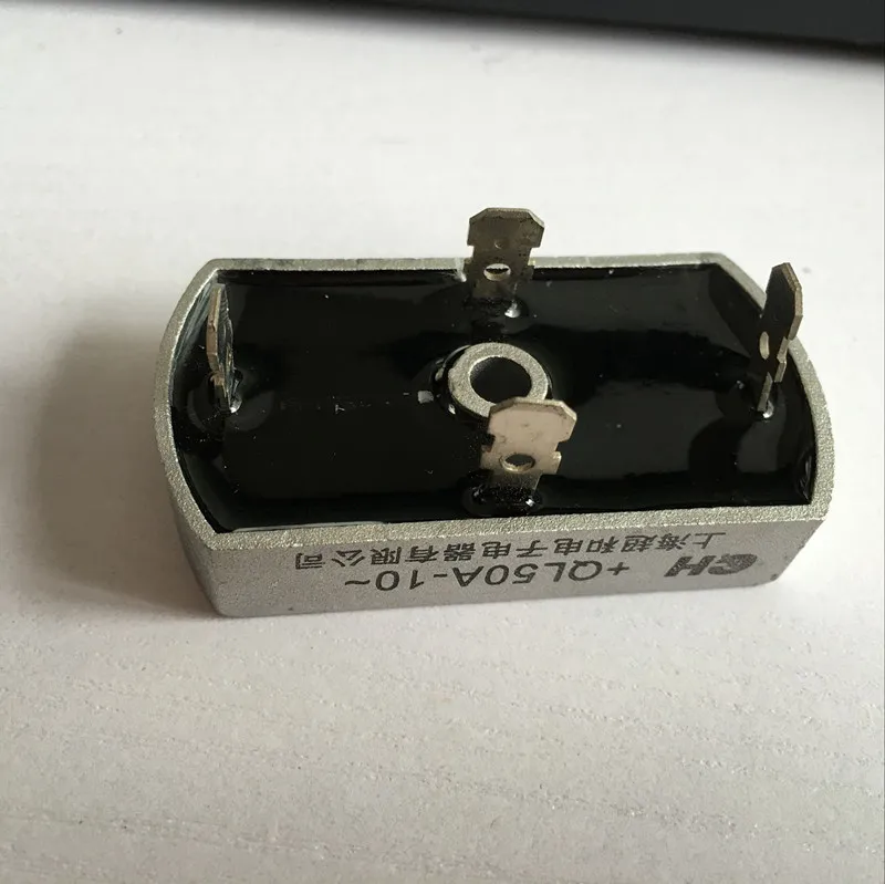 Однофазный выпрямительный мост QL50A 1000 В металлический для чехла 32*60 мм|rectifier|rectifier