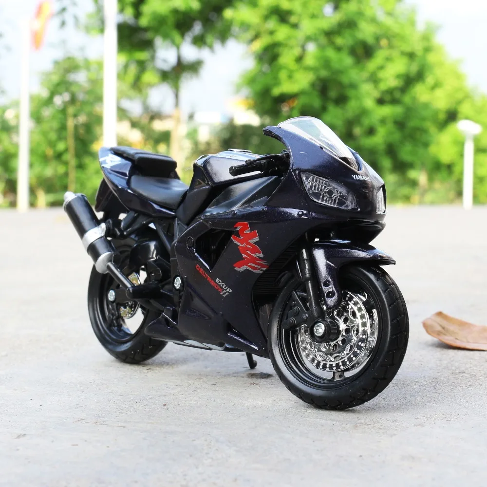 1:18 весы Maisto YAMAHA гоночные автомобили для мотоцикла мини модели автомобилей