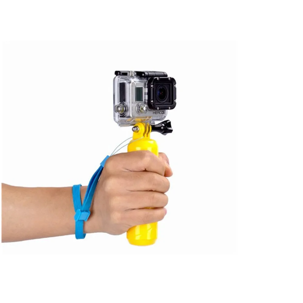 Suptig для Gopro Монопод Крепление штатива + 7 см крепление на присоске ручной плавучий